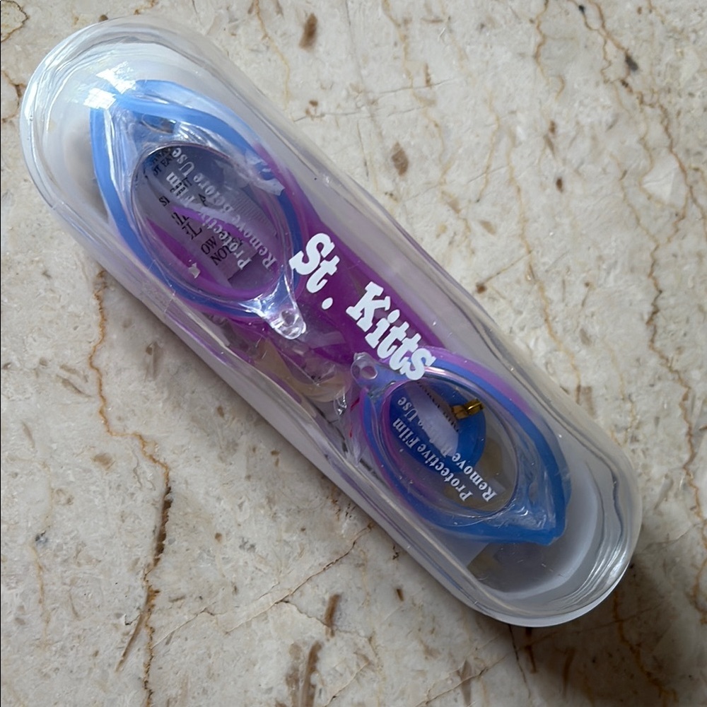 NWT Women’s Swim Goggles - Blue and Purple